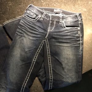 Silver Bootcut Jeans